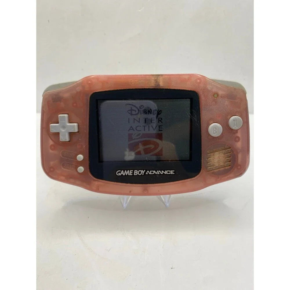 Nintendo Game Boy Advance Handheld Game Console AGB-001 Fuchsia pink GBA